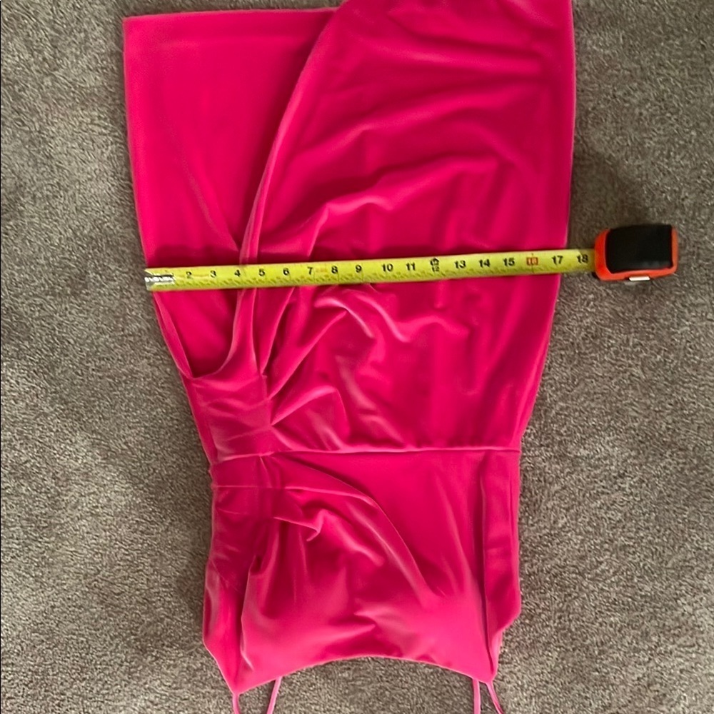 Betsy & Adam Vibrant Pink Mini Dress - Picture 7 of 7